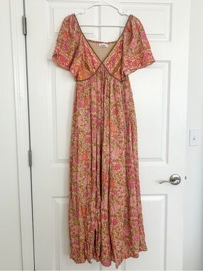 In Loom Floral Maxi Dress